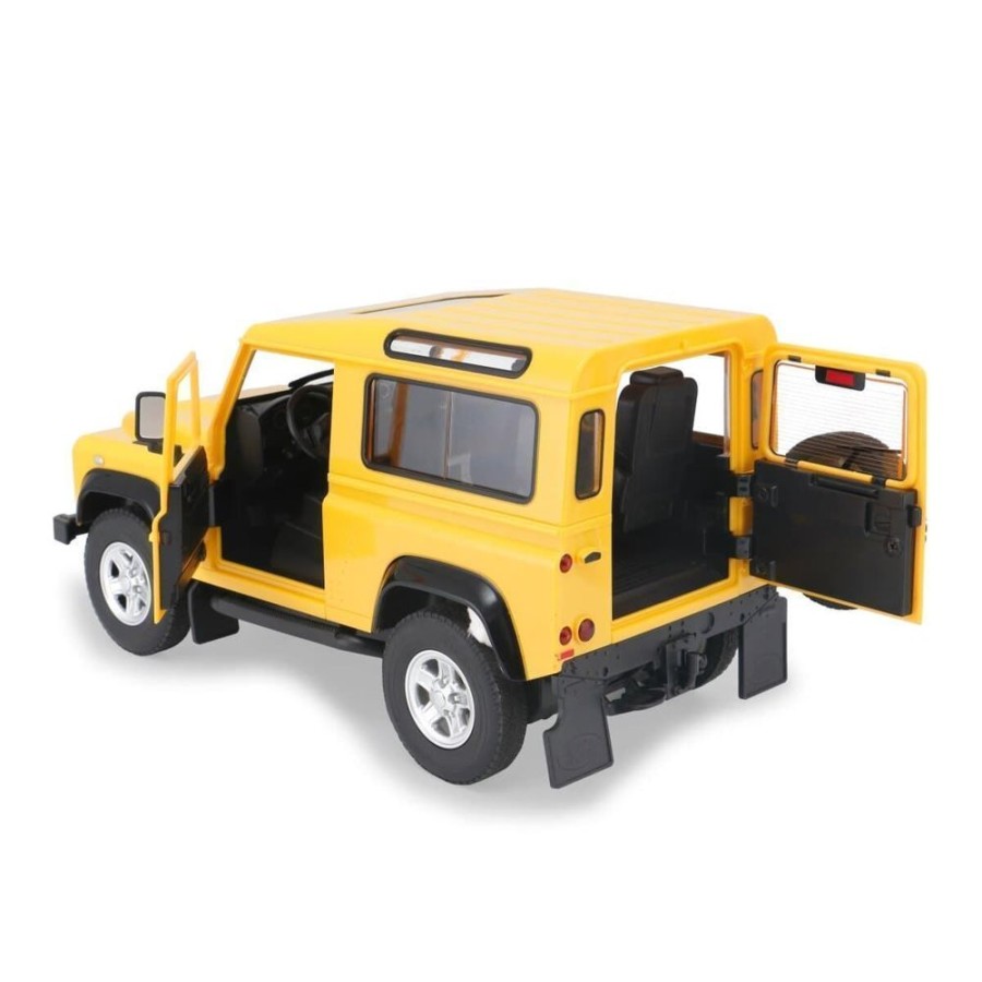 Jamara Coche De Juguete Land Rover Defender Amarillo Radio Control 1:14 403135 | Jamara Tractores Rc