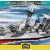 Cobi Barco Hms Belfast Cobi 4821 (1482 Piezas) - Hobby Bloques Construccion Juguete