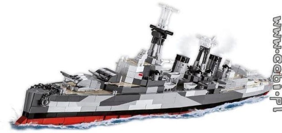 Cobi Barco Hms Belfast Cobi 4821 (1482 Piezas) - Hobby Bloques Construccion Juguete