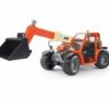 Bruder Telescopica De Juguete Jlg 2505- Escala 1:16 Bruder 02140 Tractores Bruder