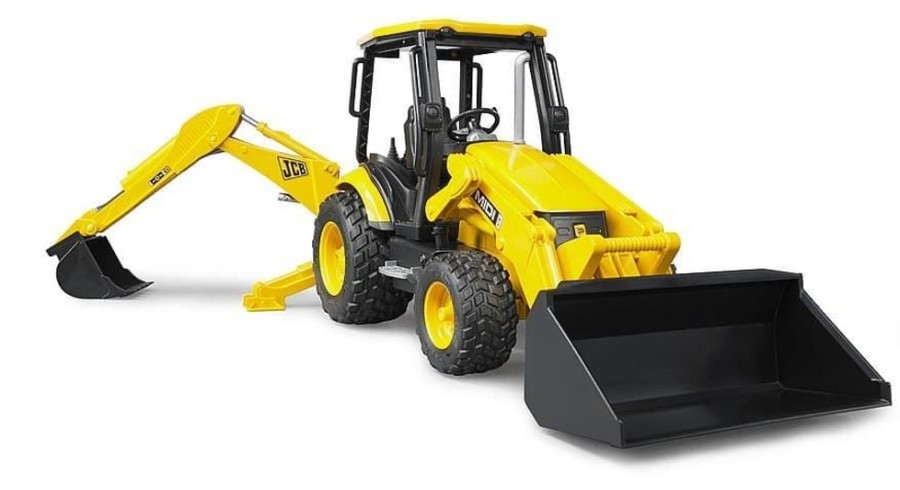 Bruder Pala Cargadora De Juguete Mixta Jcb Midi Cx- Escala 1:16 Bruder 02427 Excavadoras Bruder