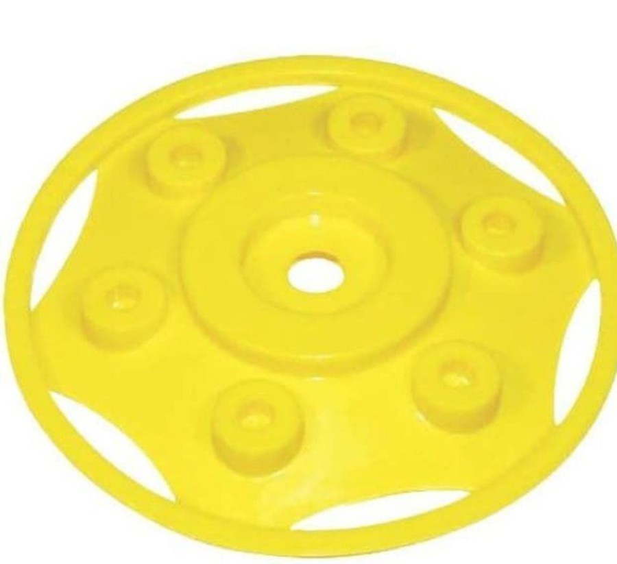 Rolly Toys Tapacubos Amarillo Rueda Tractor De Pedales Rolly Toys 120Mm Recambios Y Accesorios