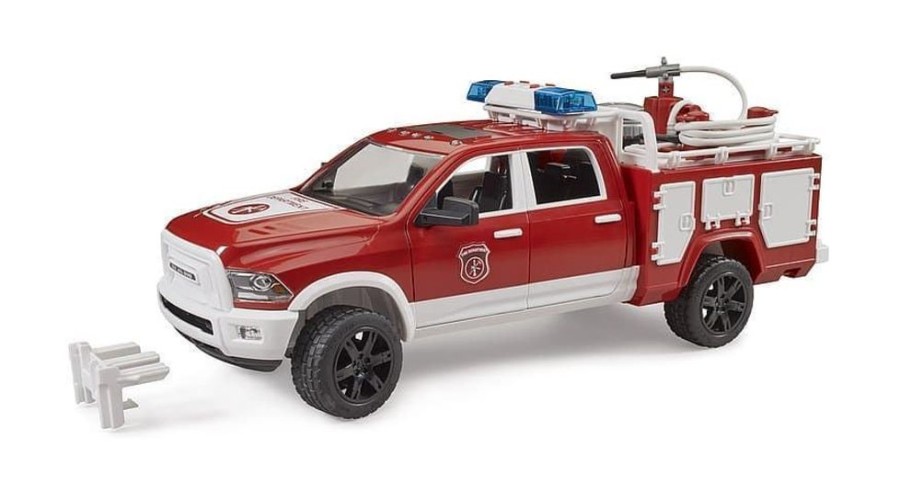 Bruder Coche De Bomberos Ram 2500 Con Luces Y Sonido De Juguete Bruder 02544 Novedades Bruder 2023