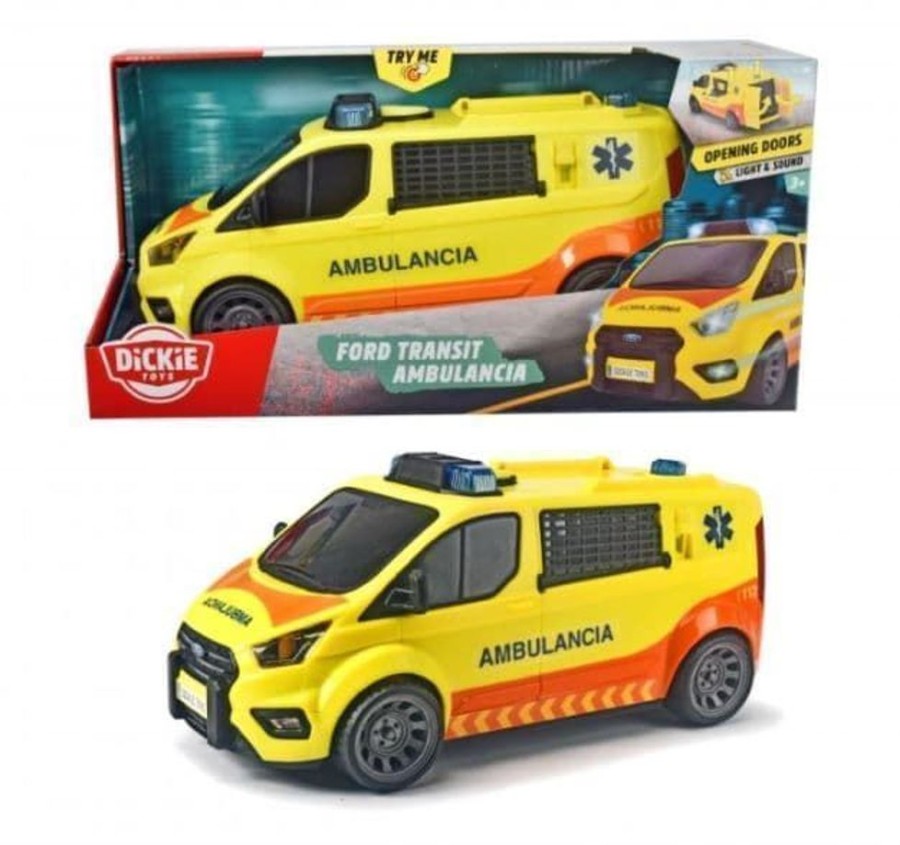 Dickie Toys Ambulancia Con Luces Y Sonido 38Cm 1155013 | Dickie Toys Primera Edad