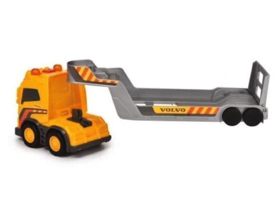 Dickie Toys Trailer Volvo Con Excavadora De Juguete Con Luz Y Sonido | Dickie Toys Primera Edad