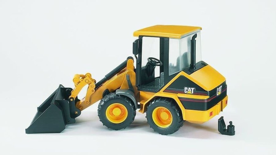 Bruder Pala Cargadora De Juguete Articulada Caterpillar- Escala 1:16 Bruder 02441 Excavadoras Bruder