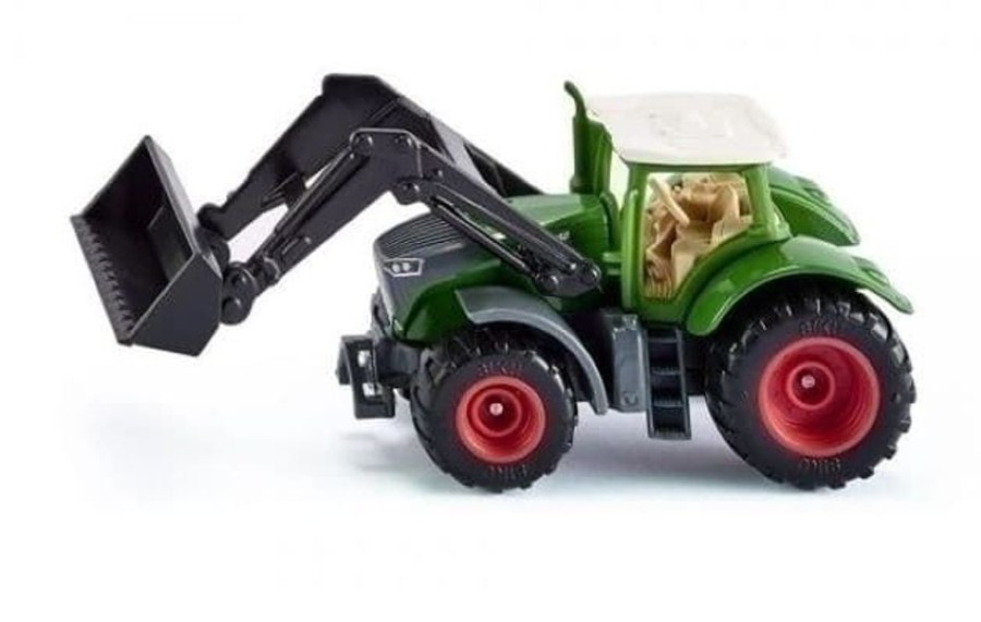 Siku Tractor Fendt 1050 Vario Con Cargador Frontal De Juguete Siku 1393 Escala 1:87