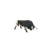 COLLECTA Toro Bravo Aparejado Embistiendo De Juguete | Collecta Animales De Granja