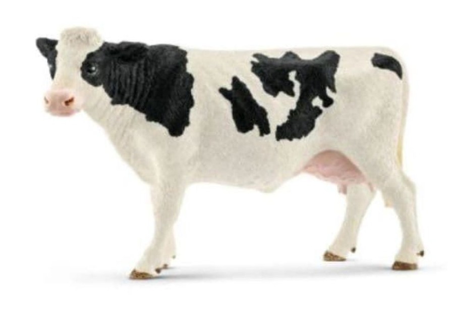 Schleich Vaca Frisona De Juguete Schleich 13797 - Granjas Y Animales Animales De Granja