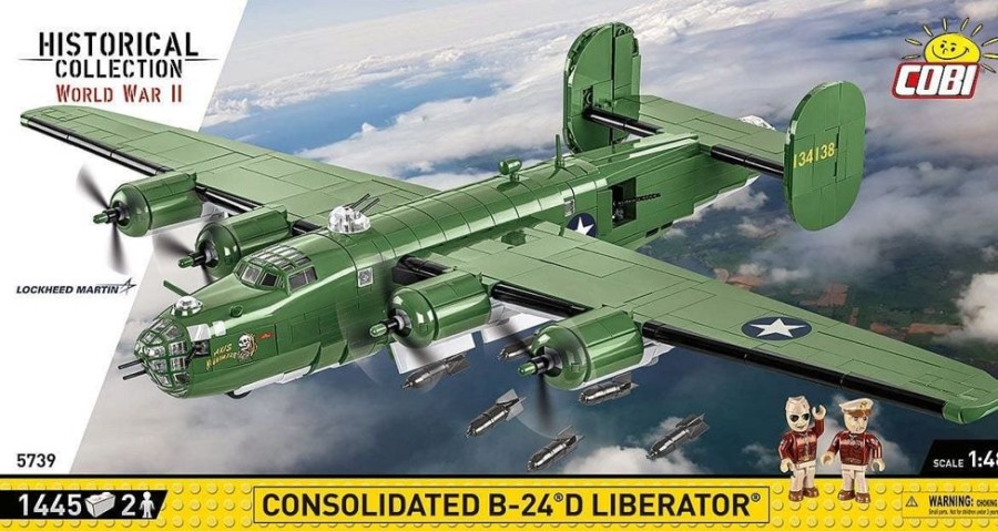 Cobi Avion Libertador B-24 Consolidado Cobi 5739 - Hobby Bloques Construccion Juguete