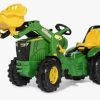 Rolly Toys Tractor De Pedales John Deere Rollyx-Trac Premium 8400R Con Pala Delantera Rolly Toys 651047 De 3 A 11 Anos