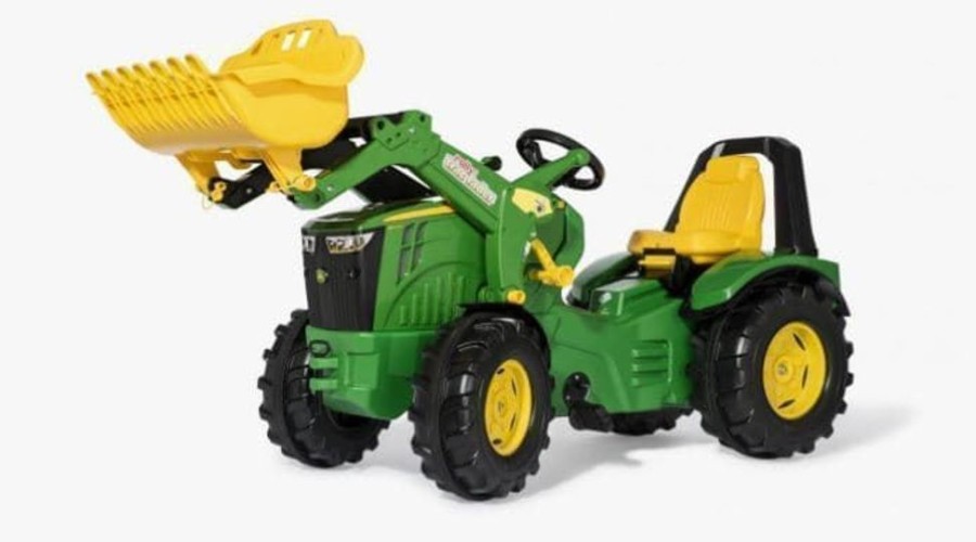 Rolly Toys Tractor De Pedales John Deere Rollyx-Trac Premium 8400R Con Pala Delantera Rolly Toys 651047 De 3 A 11 Anos