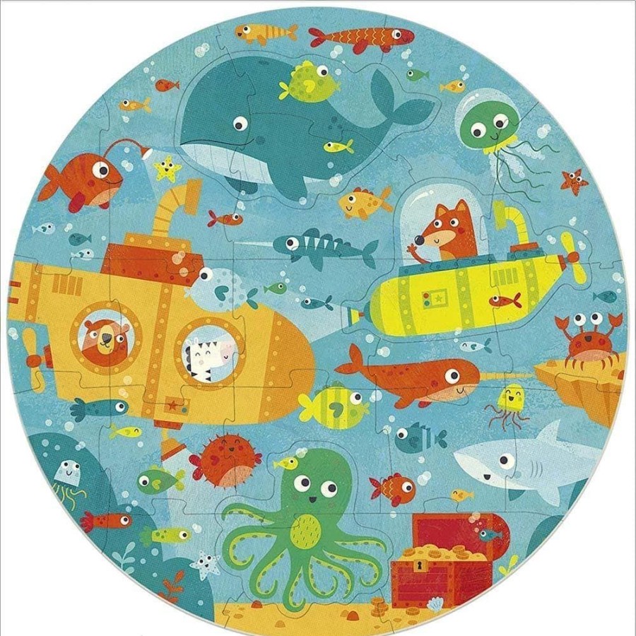 Educa Puzzle Redondo Animales Marinos 28 Piezas Educa - Puzzles Puzzles