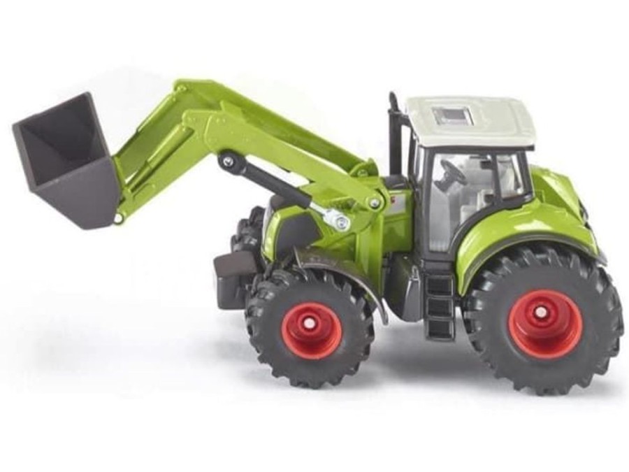 Siku Tractor Claas Axion 850 Con Cargador Frontal De Juguete Esc 1:50 Siku 1979 Escala 1:50