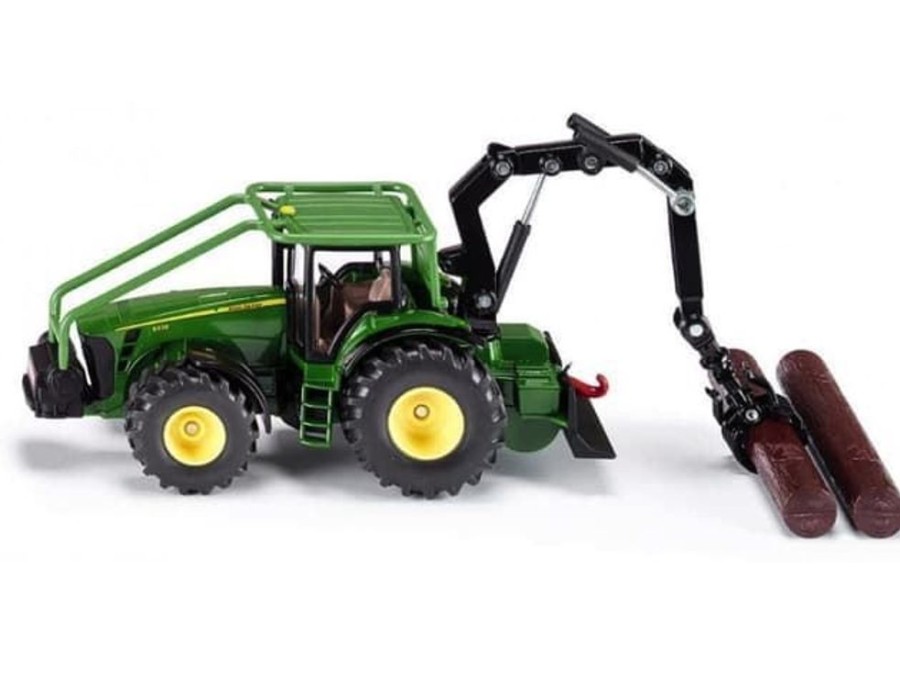 Siku Tractor Forestal John Deere De Juguete Esc 1:50 Siku 1974 Escala 1:50