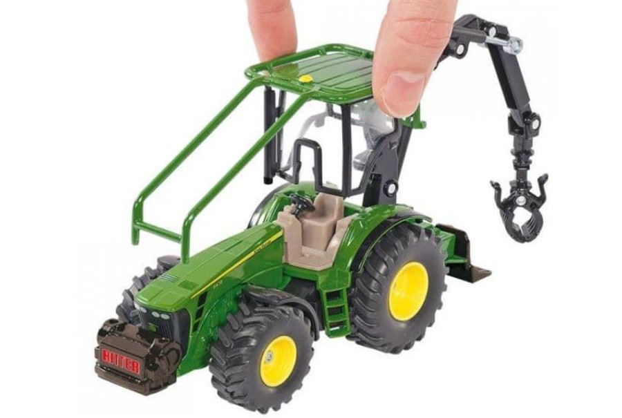 Siku Tractor Forestal John Deere De Juguete Esc 1:50 Siku 1974 Escala 1:50