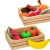 COLORBABY Caja Con Alimentos De Madera Woomax | Colorbaby Juguetes De Madera