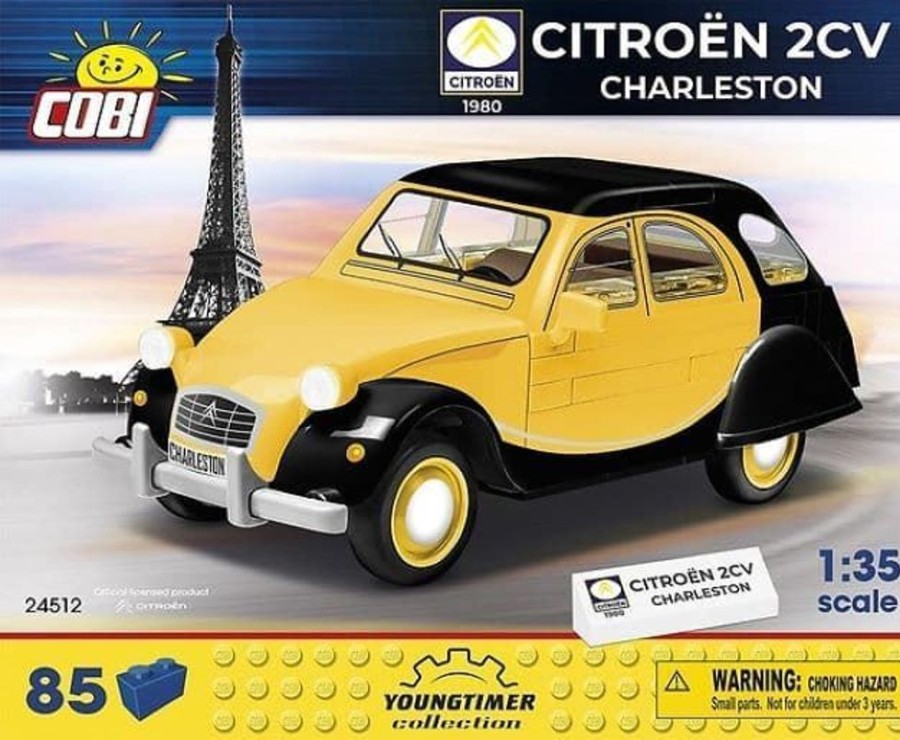 Cobi Coche Citroen 2Cv Charleston 1980 Cobi 24512 (85 Piezas) Bloques Construccion Juguete