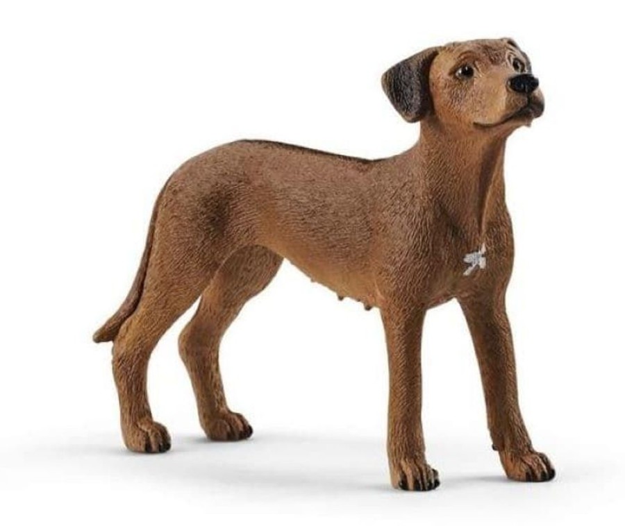 Schleich Perro De Juguete Crestado Rodesiano Schleich 13895 Animales De Granja