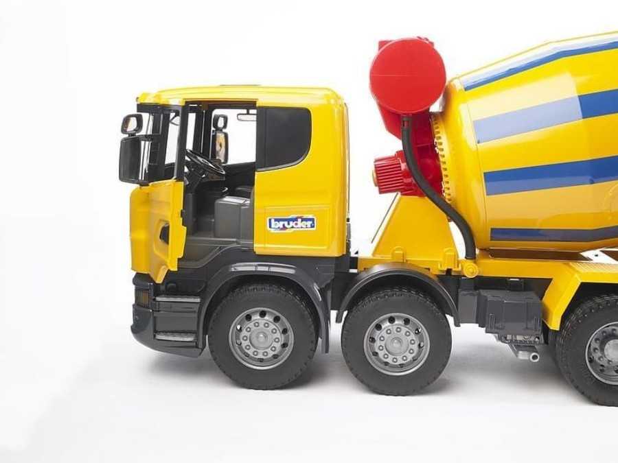 Bruder Camion Hormigonera De Juguete Scania- Escala 1:16 Bruder 03554 Camiones Bruder