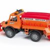 Bruder Camion Quitanieves De Juguete Unimog Mb- Escala 1:16 Bruder 02572 Vehiculos De Emergencia Bruder