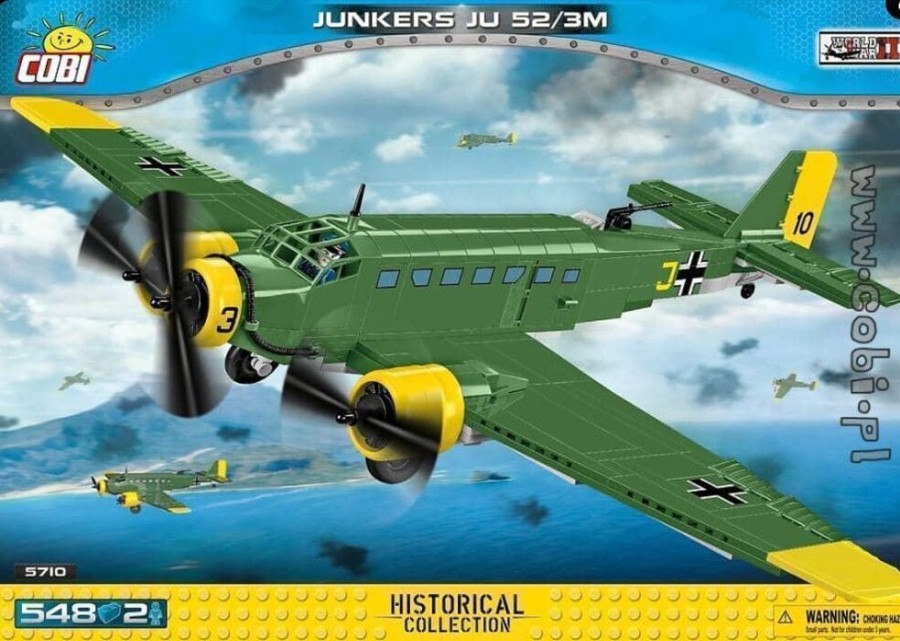 Cobi Avion Junkers Ju52 / 3M Cobi 5710 (548 Piezas) - Hobby Bloques Construccion Juguete