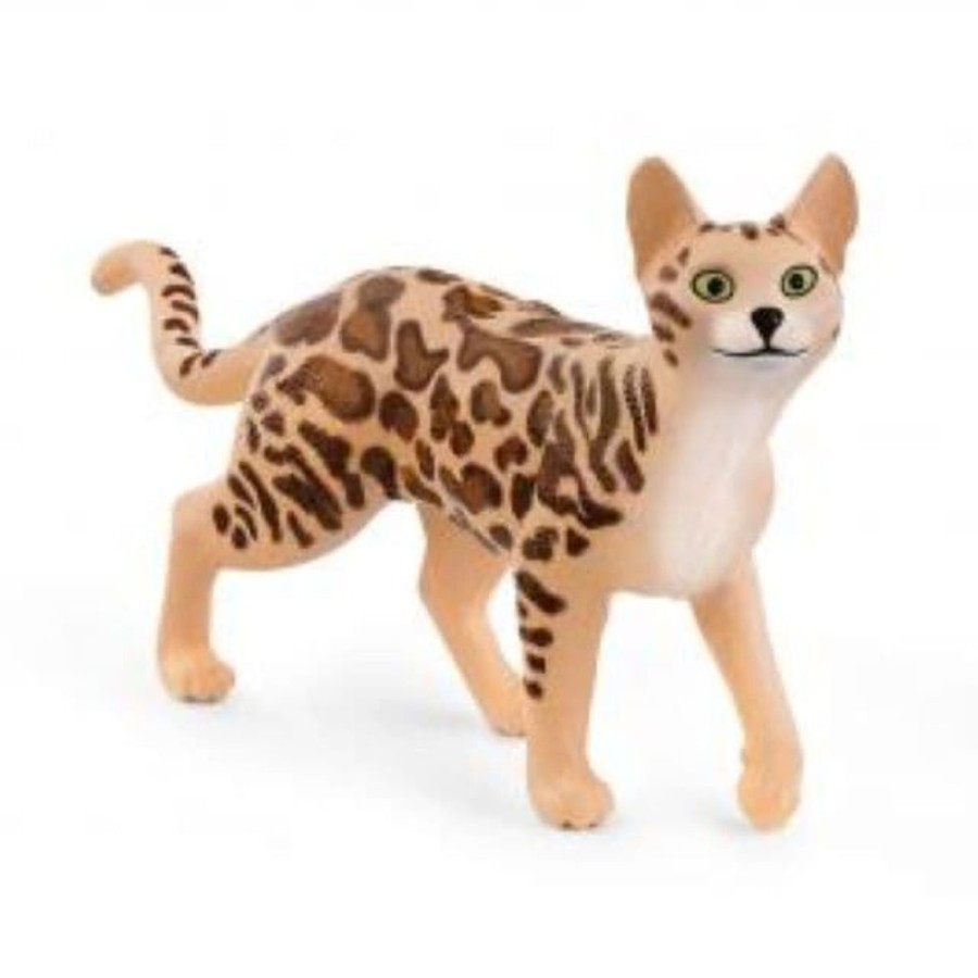 Schleich Gato De Juguete De Bengala Schleich 13918 Animales De Granja