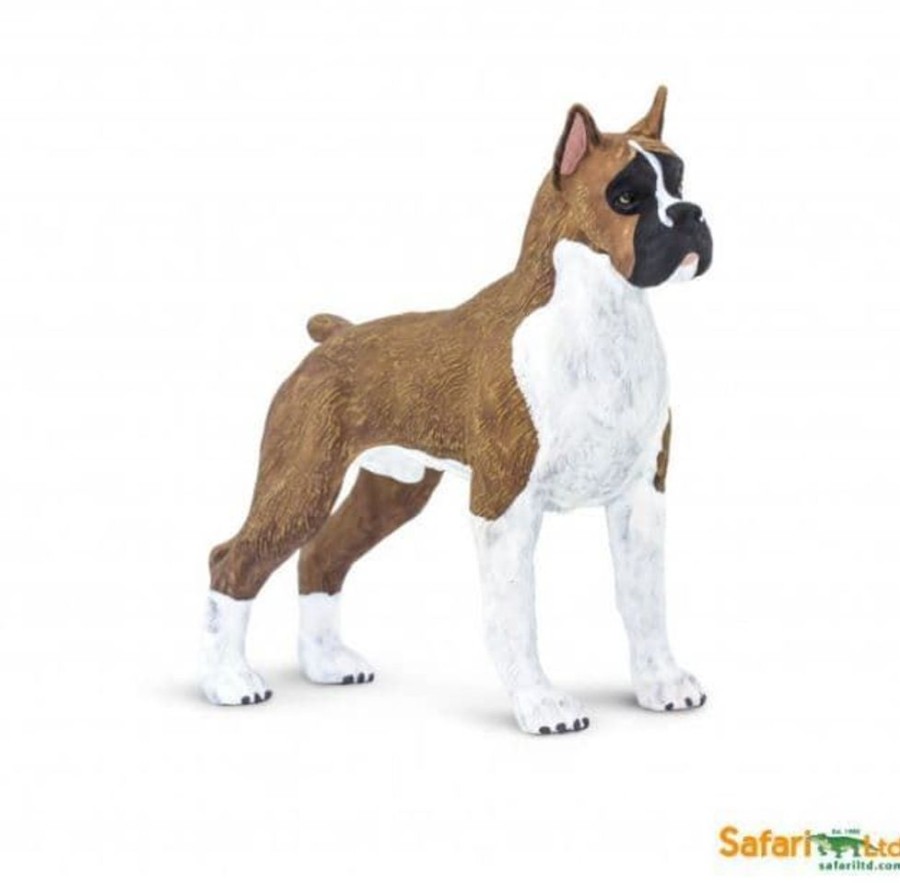 Safari Perro Boxer De Juguete Safari 100062 - Granjas Y Animales Animales De Granja