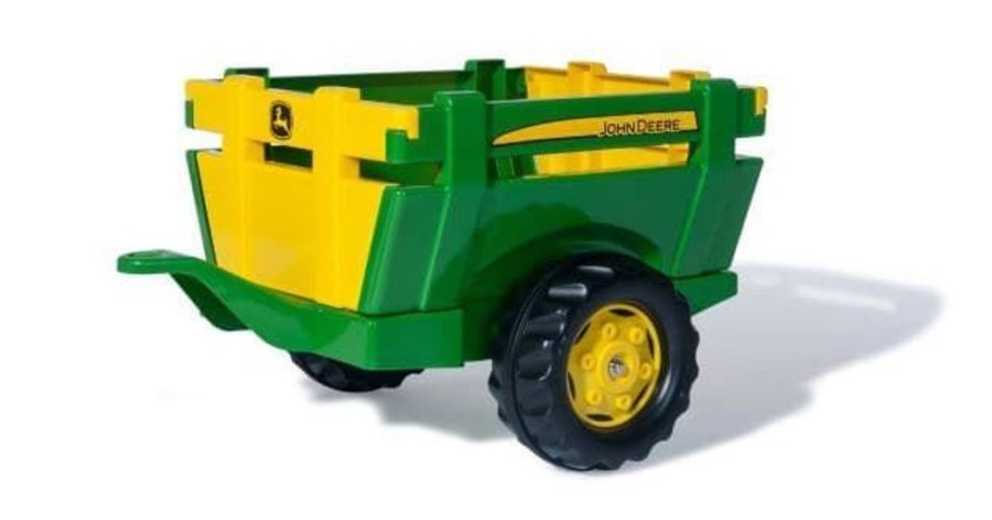 Rolly Toys Remolque Para Tractor De Pedales - Tractores De Pedales Excavadoras Y Remolques