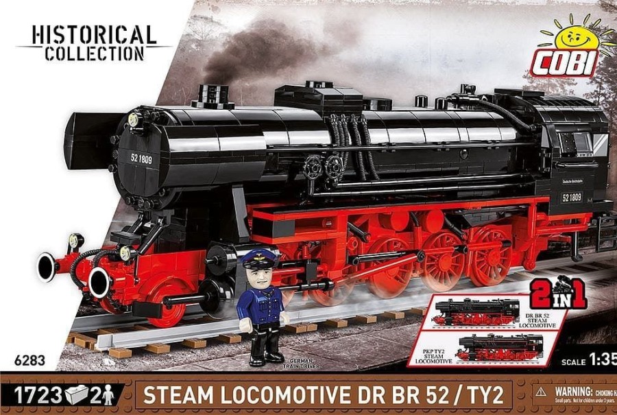 Cobi Locomotora De Vapor Dr Br 52/Ty2 Cobi 6283 - Hobby Bloques Construccion Juguete