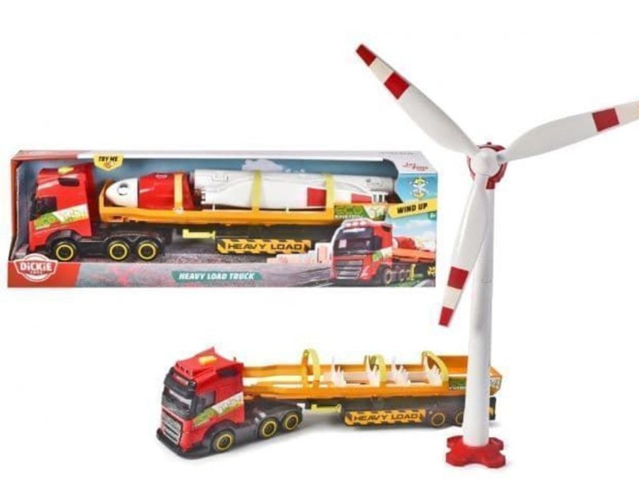 Dickie Toys Camion Carga Pesada Con Eolico Con Luz Y Sonido 40Cm | Dickie Toys Primera Edad