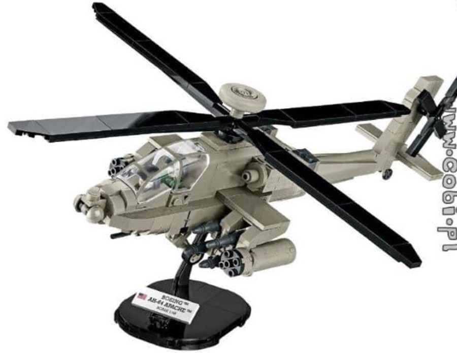 Cobi Avion Ah-64 Apache Cobi 5808 (510 Piezas) - Hobby Bloques Construccion Juguete