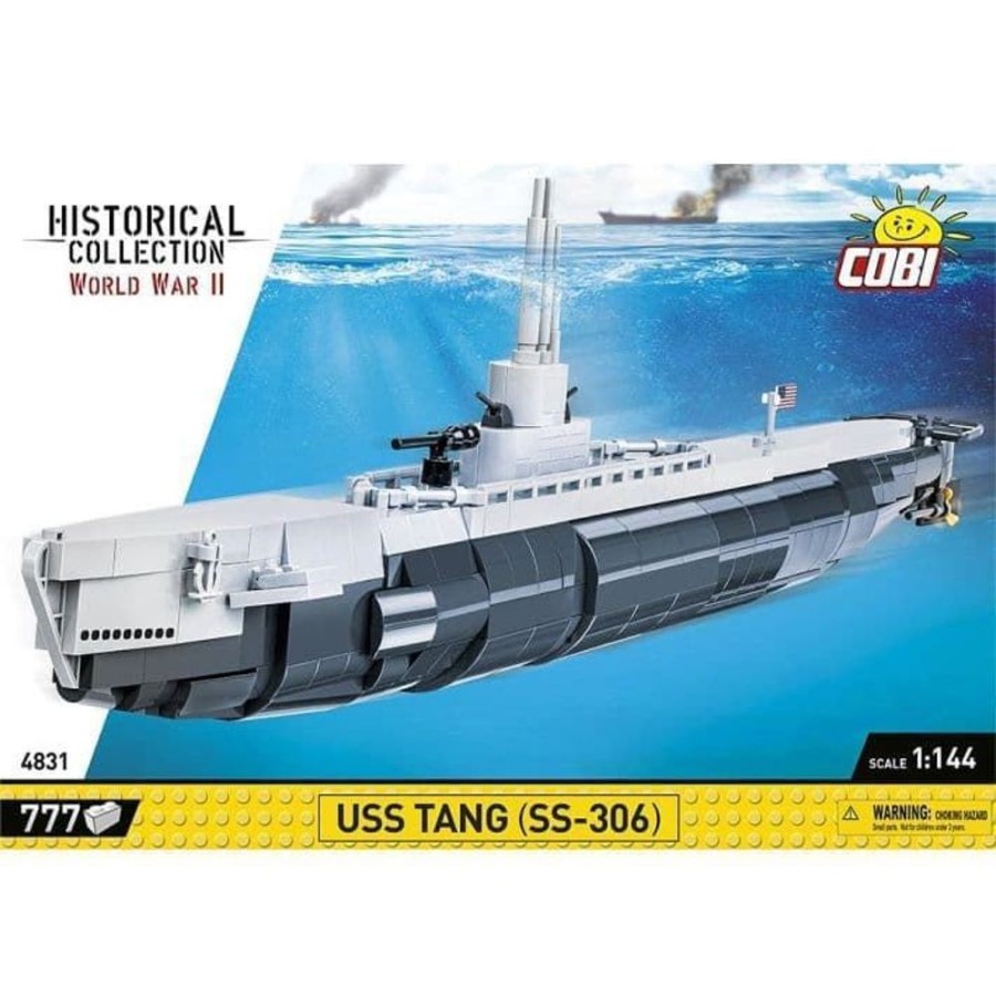 Cobi Submarino De Construccion Uss Tang De Cobi 4831 (777 Piezas) Bloques Construccion Juguete