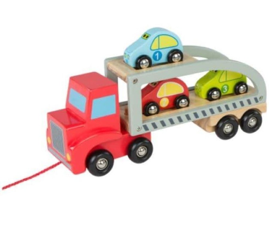 COLORBABY Camion Madera Con 3 Coches | Colorbaby - Otros Juguetes Juguetes De Madera