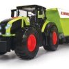 Dickie Toys Tractor Claas De Juguete Con Autocargador 65Cm Con Luz Y Sonido | Dickie Toys Otros Juguetes