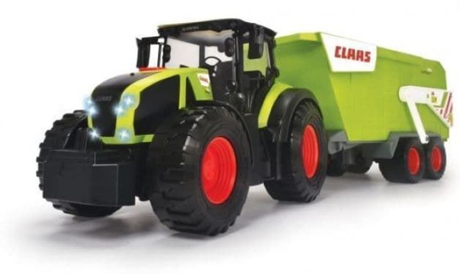 Dickie Toys Tractor Claas De Juguete Con Autocargador 65Cm Con Luz Y Sonido | Dickie Toys Otros Juguetes