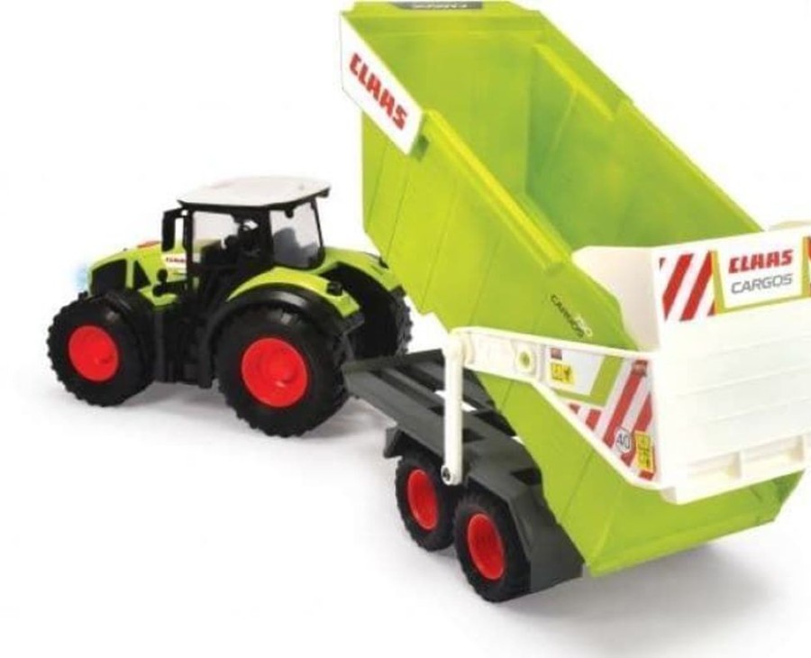 Dickie Toys Tractor Claas De Juguete Con Autocargador 65Cm Con Luz Y Sonido | Dickie Toys Otros Juguetes