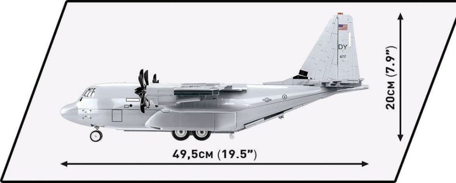 Cobi Avion Lockheed C-130 Hercules Cobi 5839 - Hobby Bloques Construccion Juguete