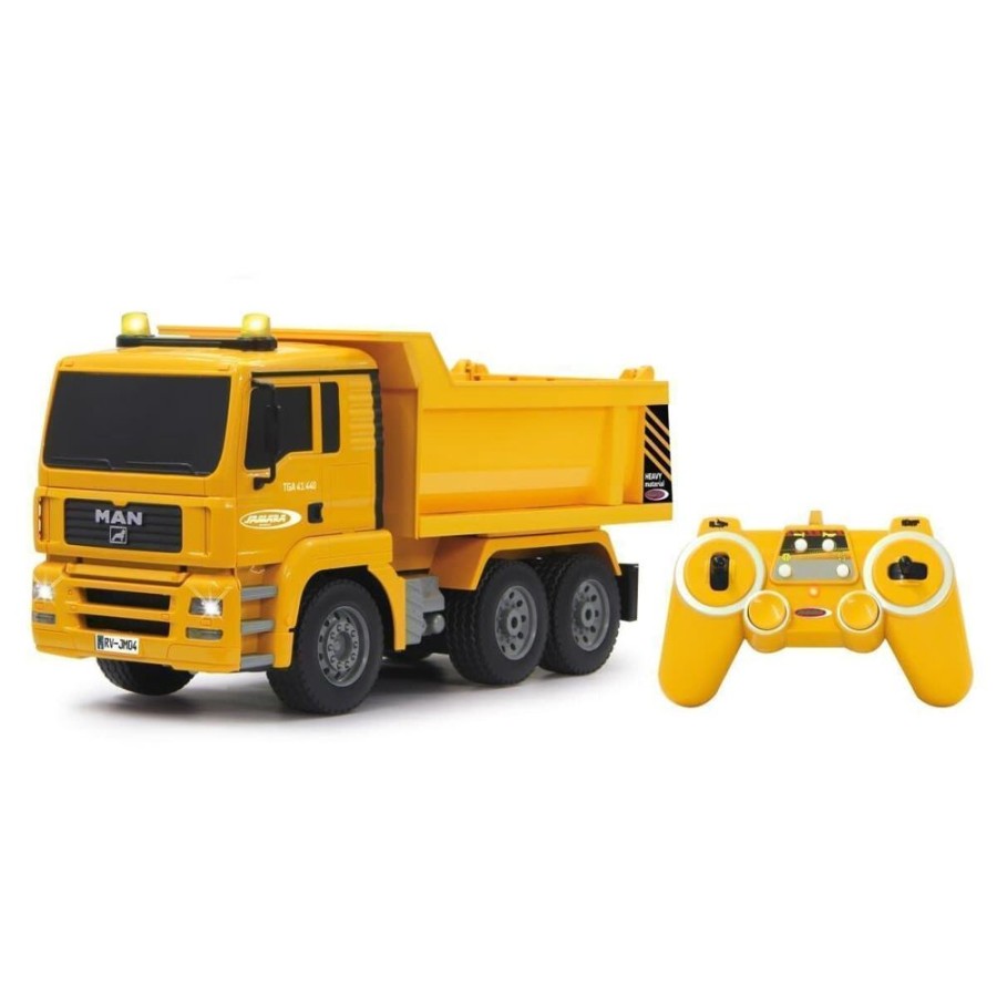 Jamara Camion De Juguete Man Con Volquete Radiocontrol 1:20 Jamara 405002 Camiones Rc