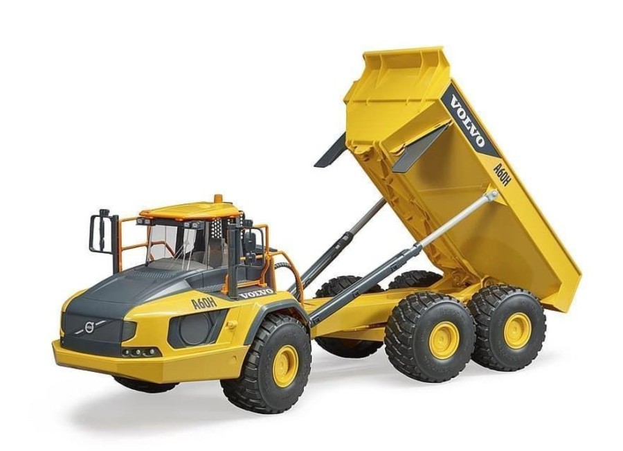 Bruder Dumper Volvo A60H De Juguete Bruder 02455 - Juguetes Bruder Excavadoras Bruder