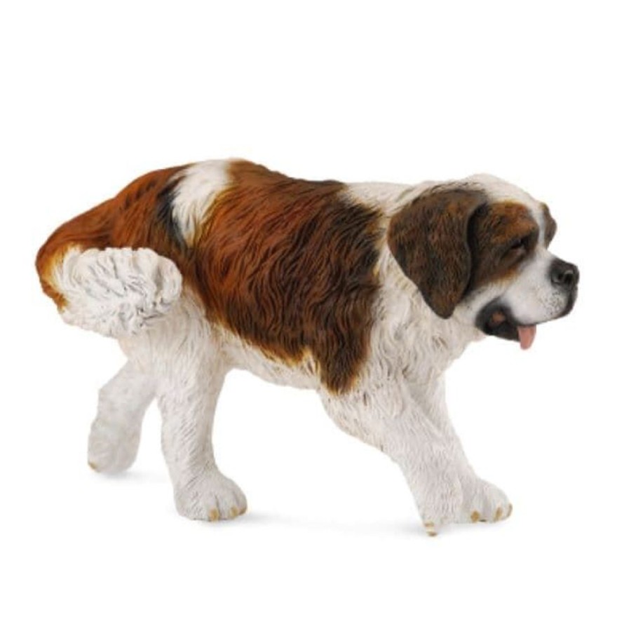 COLLECTA Perro De Juguete San Bernardo | Collecta Animales De Granja