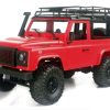 Busto juguetes Kit Construccion Todoterreno Crawler 4Wd Radiocontrol 1:16 Rojo | Busto Juguetes Coches Rc