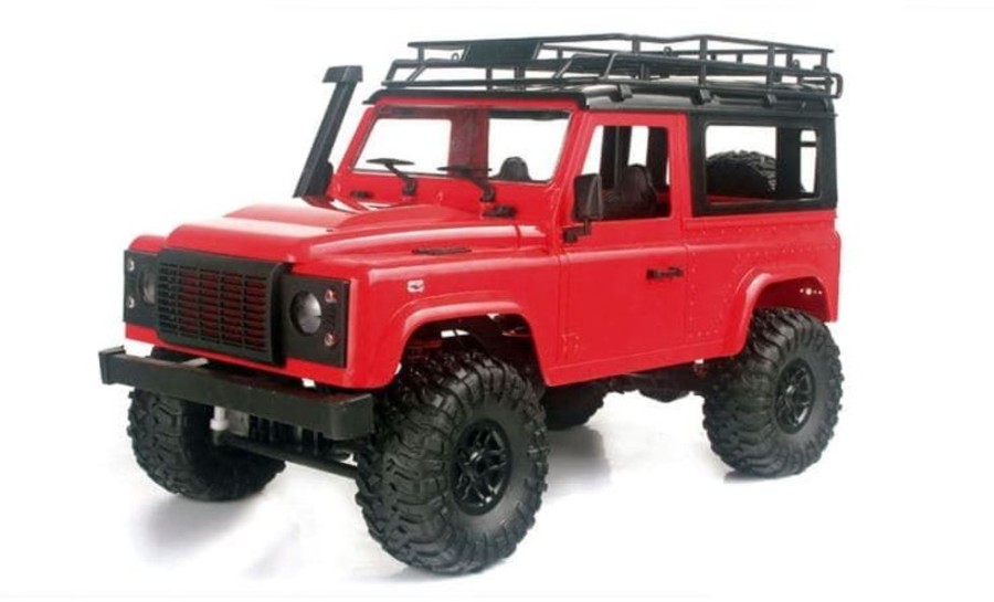 Busto juguetes Kit Construccion Todoterreno Crawler 4Wd Radiocontrol 1:16 Rojo | Busto Juguetes Coches Rc