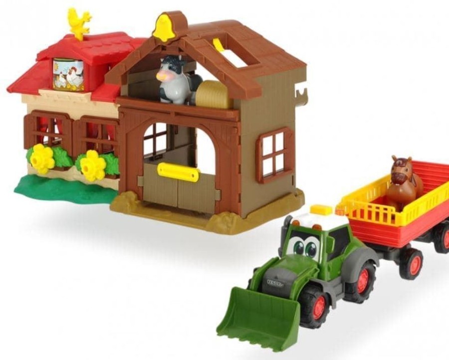 Dickie Toys Granja Infantil Primera Edad Con Tractores Y Animales Primera Edad