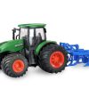 Busto juguetes Tractor Radiocontrol Con Cultivador 1:24 Rtr Verde | Busto Juguetes Tractores Rc