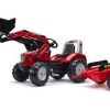 Falk Tractor De Pedales Mc Cormick Con Pala Y Remolque Falk 3020Am De 3 A 7 Anos