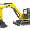 Bruder Miniexcavadora De Juguete Cat.- Escala 1:16 Bruder 02456 Excavadoras Bruder