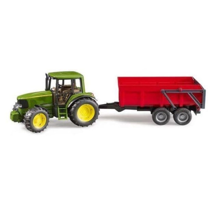 Bruder Tractor John Deere 6920 Con Remolque Basculante De Bruder Esc 1:16 020 Tractores Bruder