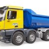 Bruder Camion Volquete De Juguete Mercedes Benz Mb Arocs Halfpipe - Escala 1:16 Bruder 03623 Camiones Bruder