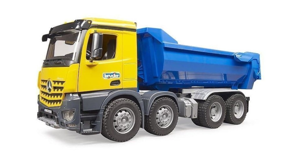 Bruder Camion Volquete De Juguete Mercedes Benz Mb Arocs Halfpipe - Escala 1:16 Bruder 03623 Camiones Bruder